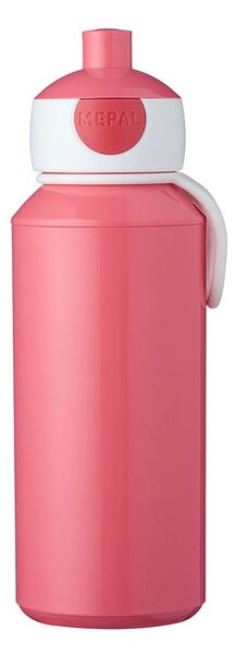Pop-Up rózsaszín ivópalack, 400 ml - Mepal