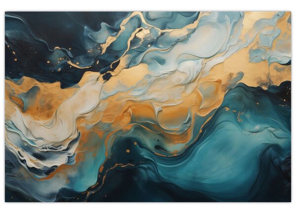 Kép - Absztrakció (90x60 cm)