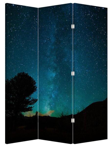 Paraván - Ejszakai égbolt csillagokkal (126x170 cm)