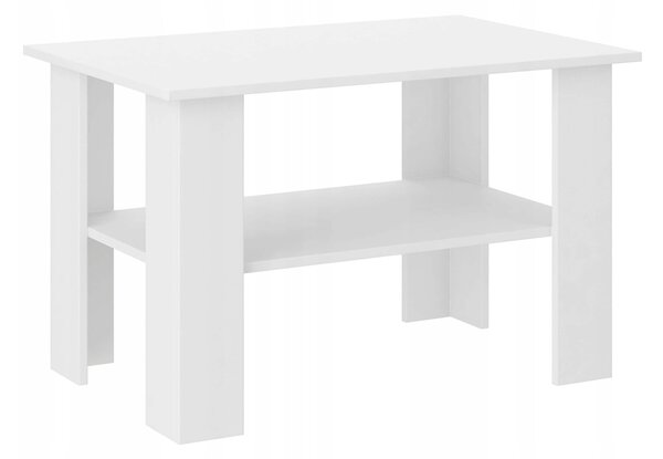 CALI dohányzóasztal - fehér Méret: 120x60