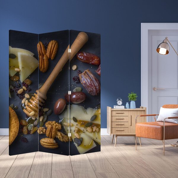 Paraván - Szárított gyümölcsök (126x170 cm)