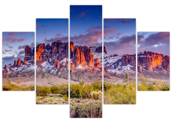 Kép - Hegyek Arizonában (150x105 cm)