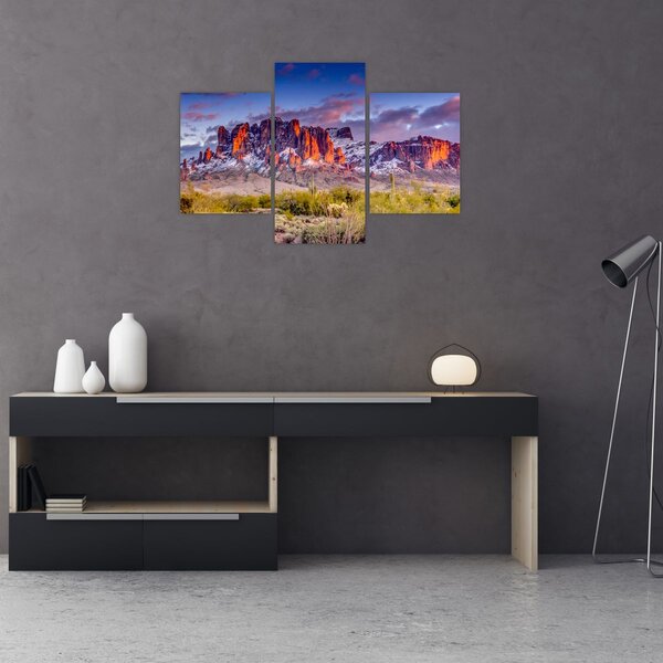 Kép - Hegyek Arizonában (90x60 cm)
