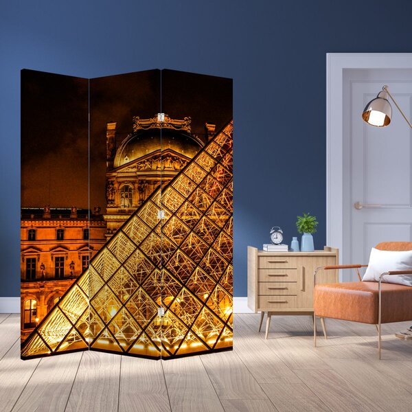 Paraván - A párizsi Louvre (126x170 cm)
