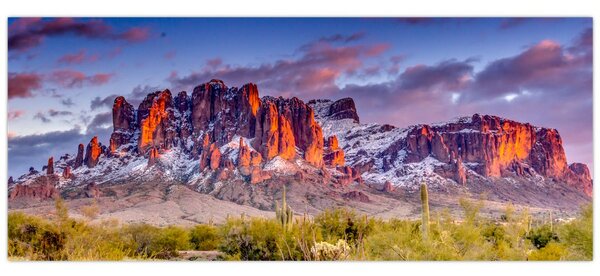 Kép - Hegyek Arizonában (120x50 cm)