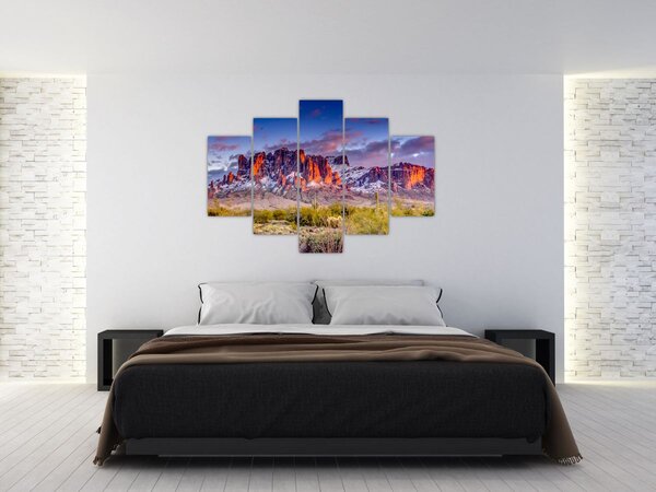 Kép - Hegyek Arizonában (150x105 cm)