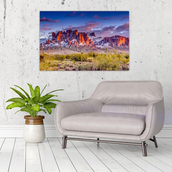 Kép - Hegyek Arizonában (90x60 cm)