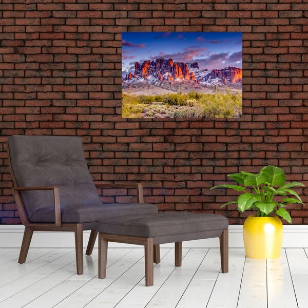 Kép - Hegyek Arizonában (70x50 cm)
