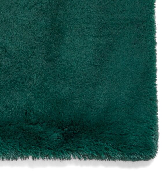 Super Teddy smaragdzöld szőnyeg, 60 x 120 cm - Think Rugs
