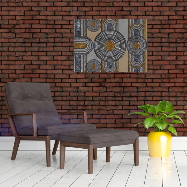 Kép - Dekoratív minták (70x50 cm)
