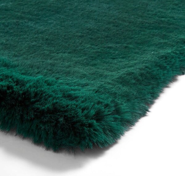 Super Teddy smaragdzöld szőnyeg, 60 x 120 cm - Think Rugs