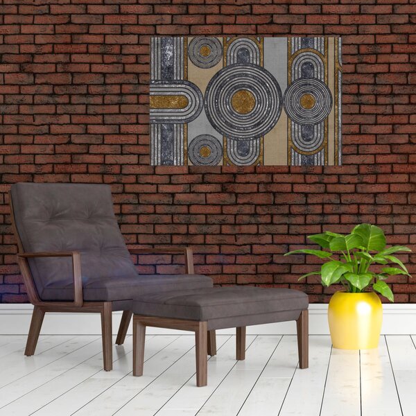Kép - Dekoratív minták (90x60 cm)