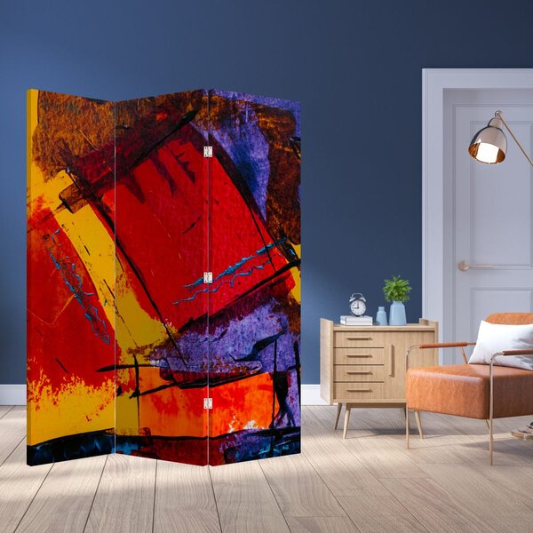 Paraván - Absztrakció (126x170 cm)