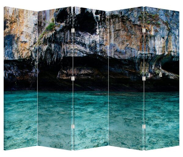 Paraván - A víz és a sziklák (210x170 cm)