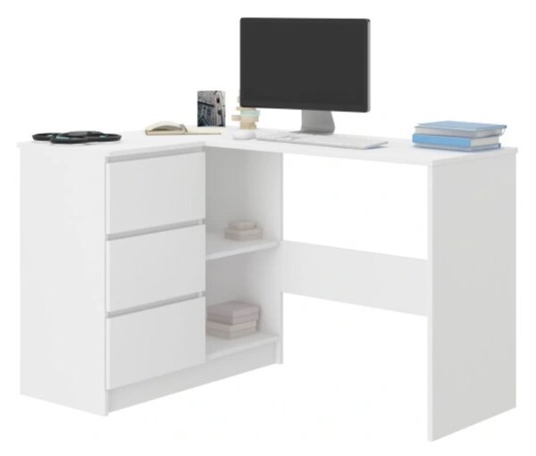 CALI sarok íróasztal - fehér Oldal: Balos