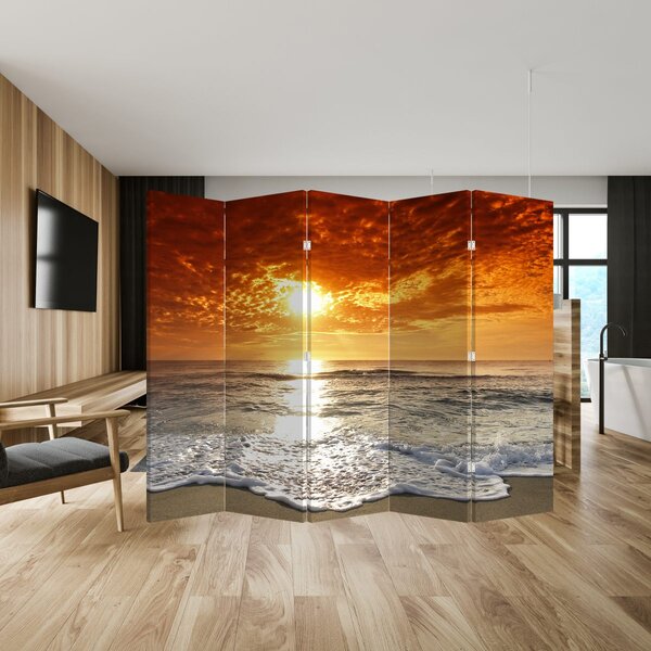 Paraván - Naplemente Korzikán (210x170 cm)