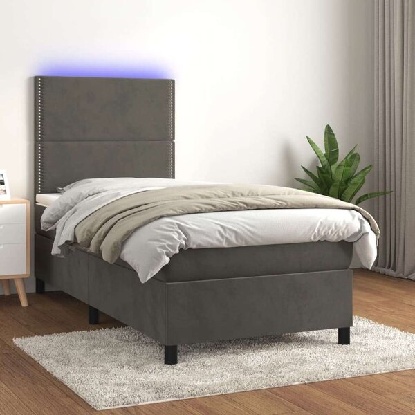 Bársony Ágy LED-del - 100x200 cm