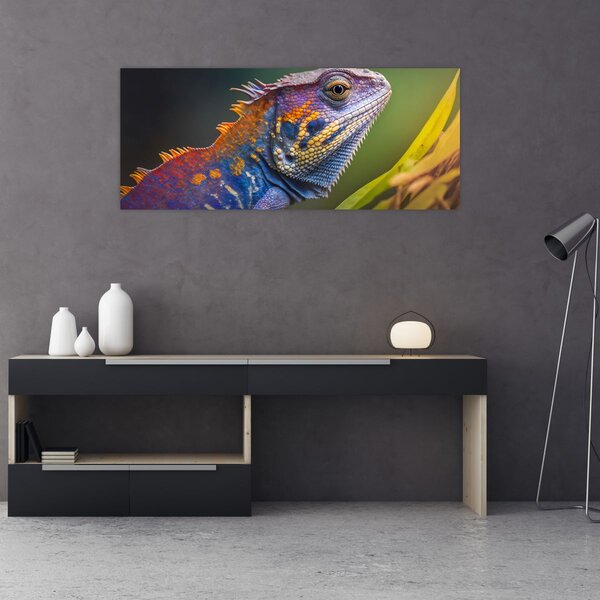 Kép - A színes leguán (120x50 cm)