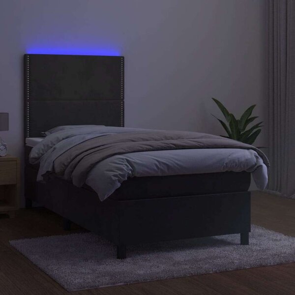 Bársony Ágy LED-del - 100x200 cm