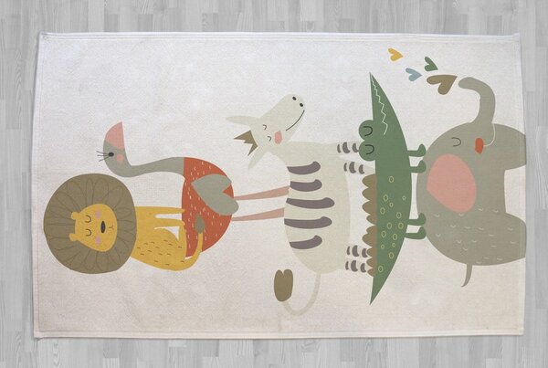 Love Animals gyerekszőnyeg, 195 x 135 cm - Little Nice Things