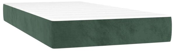 VIDAXL - Bársony Ágy LED-del - 100x200 cm