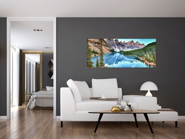 Kép - Moraine-tó (120x50 cm)