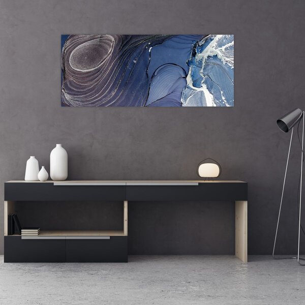 Kép - Márványozott tinta (120x50 cm)