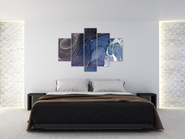 Kép - Márványozott tinta (150x105 cm)