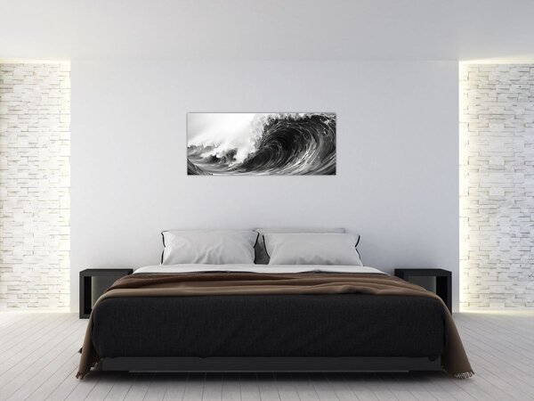 Kép - Hullámok festése (120x50 cm)