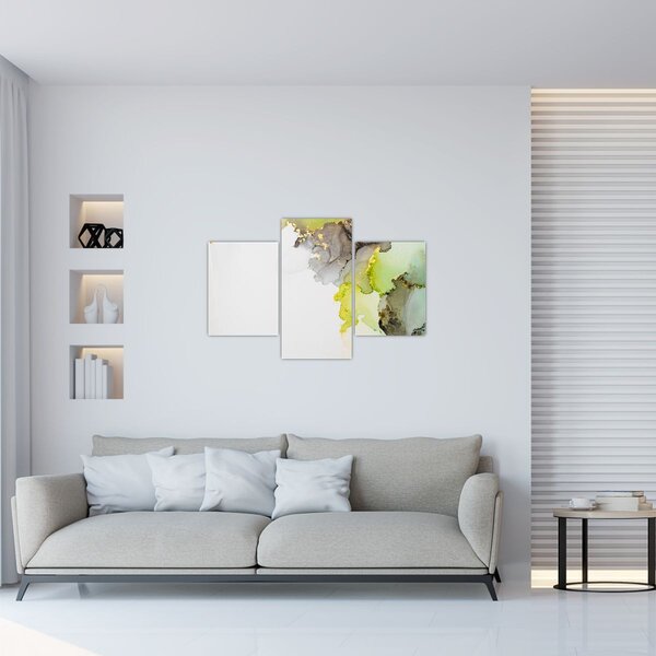 Kép - Absztrakt művészet tintával (90x60 cm)