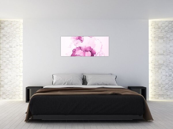 Kép - Rózsaszín dekoráció (120x50 cm)