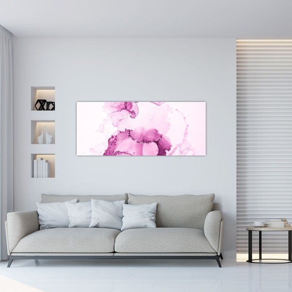 Kép - Rózsaszín dekoráció (120x50 cm)