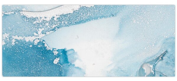 Kép - Kék dekoráció (120x50 cm)