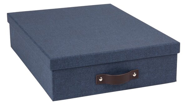 Oskar kék tárolódoboz - Bigso Box of Sweden