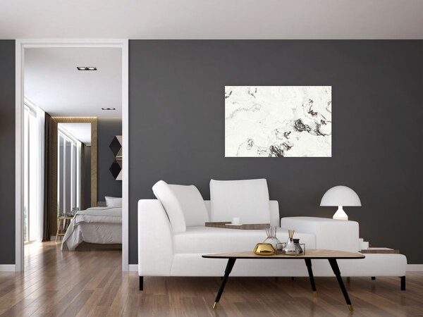 Kép - Fehér márvány (90x60 cm)