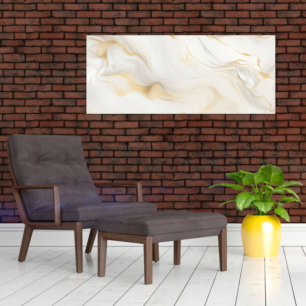 Kép - Absztrakció dekorációval (120x50 cm)