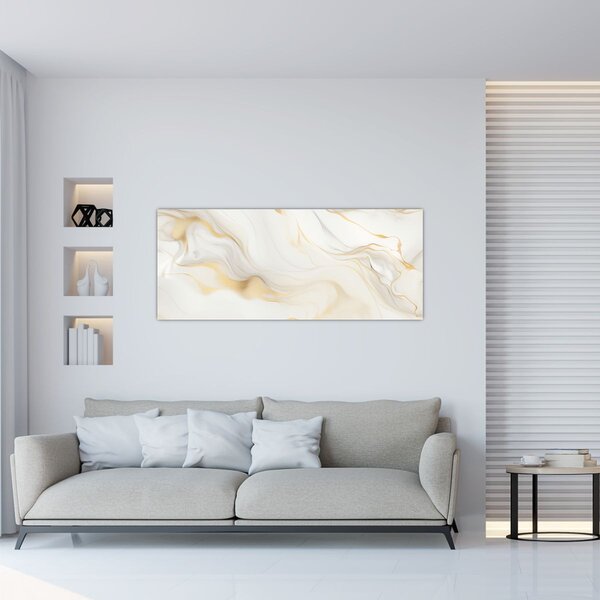 Kép - Absztrakció dekorációval (120x50 cm)