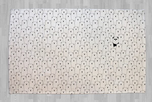 Find the Panda gyerekszőnyeg, 195 x 135 cm - Little Nice Things