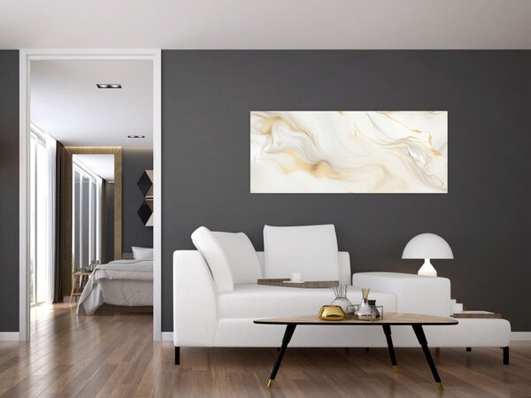 Kép - Absztrakció dekorációval (120x50 cm)