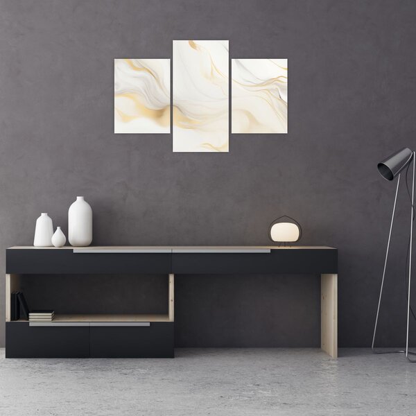 Kép - Absztrakció dekorációval (90x60 cm)