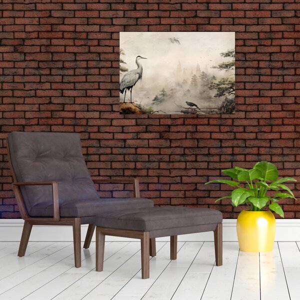 Kép - Rajzfilm tájkép (70x50 cm)