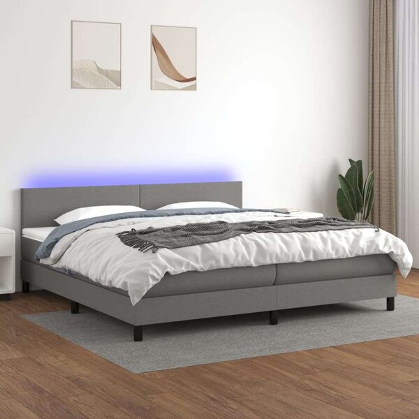 VidaXL LED-es Ágy - 200x200 cm