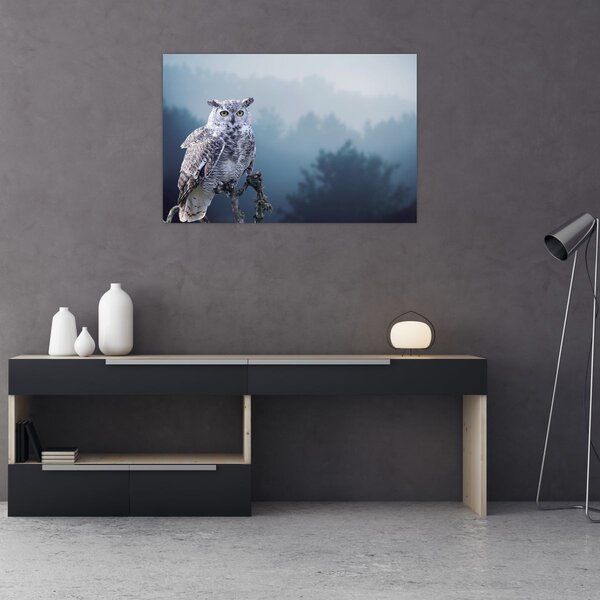 Kép - Hóbagoly (90x60 cm)
