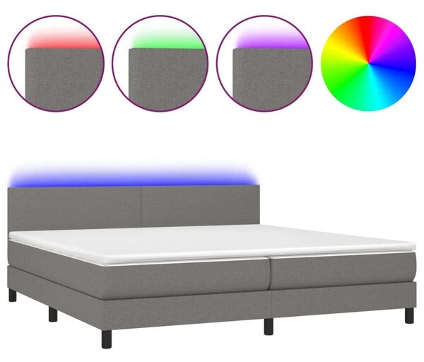 VidaXL LED-es Ágy - 200x200 cm