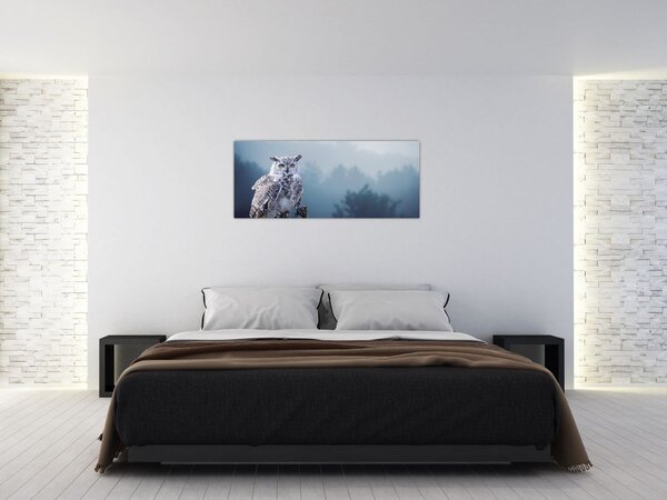 Kép - Hóbagoly (120x50 cm)