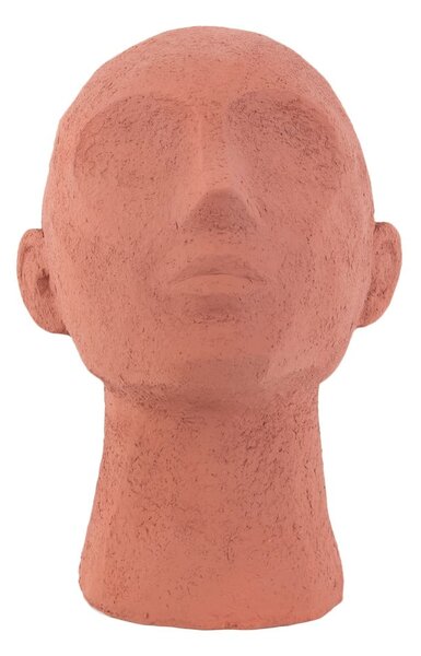 Face Art terrakotta színű szobor, magasság 22,8 cm - PT LIVING