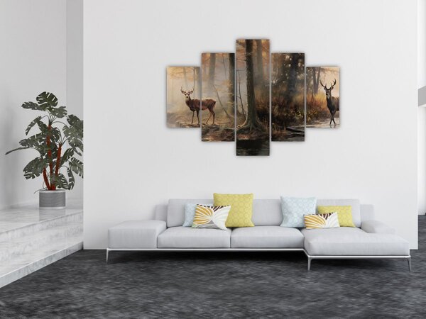 Kép - Vintage vadvilág festmény (150x105 cm)