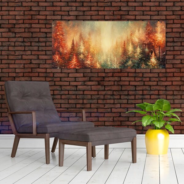 Kép - Erdők festése (120x50 cm)
