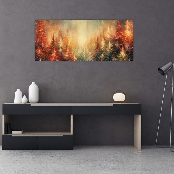 Kép - Erdők festése (120x50 cm)