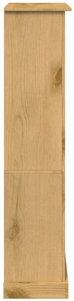 Corona Stílusú Fa Könyvespolc - 5 Polc - 81x40x170 cm